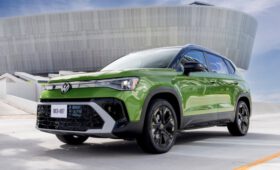 Ещё один рестайлинговый Volkswagen Taos: старый мотор и новая коробка